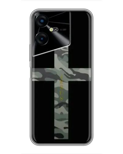 Чехол для TECNO POVA Neo 3 с картинкой «Милитари Крест» Чехол для TECNO POVA Neo 3 с картинкой «Милитари Крест»