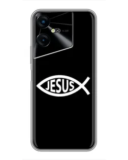 Чехол для TECNO POVA Neo 3 с картинкой «Классический Jesus»