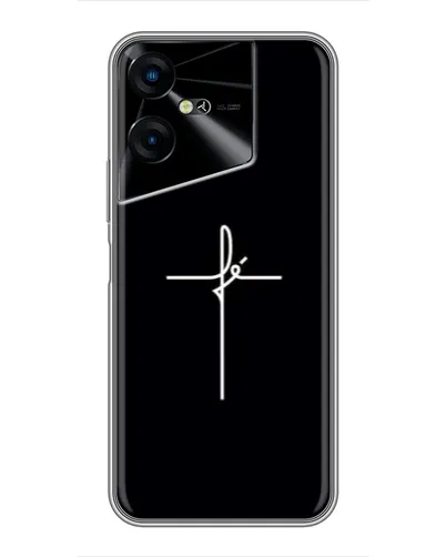 Чехол для TECNO POVA Neo 3 с картинкой «Тонкий крест» Чехол для TECNO POVA Neo 3 с картинкой «Тонкий крест»