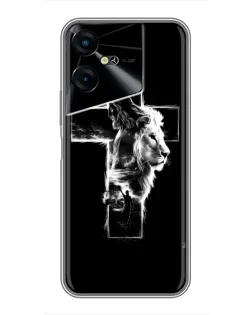 Чехол для TECNO POVA Neo 3 с картинкой «Сияющий крест Jesus» Чехол для TECNO POVA Neo 3 с картинкой «Сияющий крест Jesus»