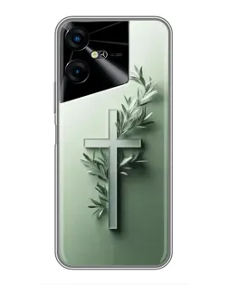 Чехол для TECNO POVA Neo 3 с картинкой «Оливковая ветвь» Чехол для TECNO POVA Neo 3 с картинкой «Оливковая ветвь»