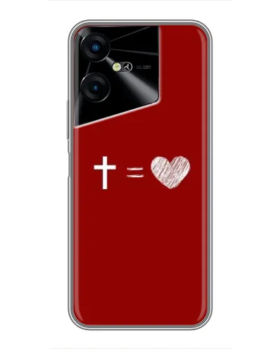 Чехол для TECNO POVA Neo 3 с картинкой «Уравнение любви» Чехол для TECNO POVA Neo 3 с картинкой «Уравнение любви»