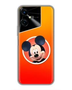 Чехол для TECNO POVA Neo 3 с картинкой «Mickey в круге»