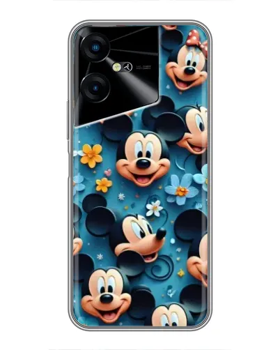 Чехол для TECNO POVA Neo 3 с картинкой «Паттерн Микки и Минни» Чехол для TECNO POVA Neo 3 с картинкой «Паттерн Микки и Минни»