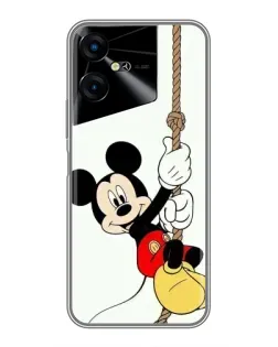 Чехол для TECNO POVA Neo 3 с картинкой «Mickey на канате»