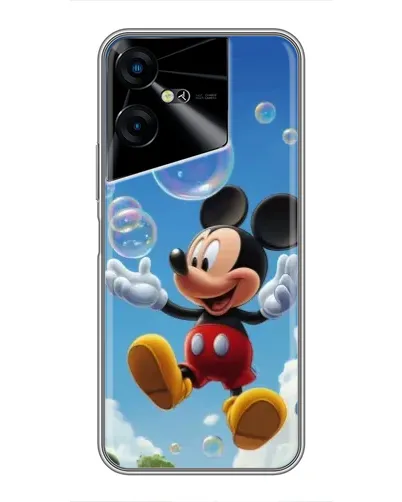 Чехол для TECNO POVA Neo 3 с картинкой «Mickey и мыльные пузыри» Чехол для TECNO POVA Neo 3 с картинкой «Mickey и мыльные пузыри»