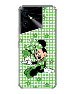 Чехол для TECNO POVA Neo 3 с картинкой «Mickey в клетку»