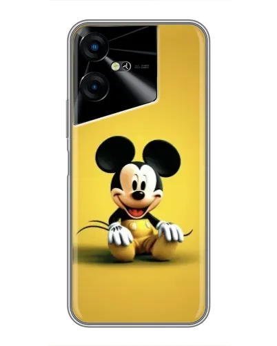 Чехол для TECNO POVA Neo 3 с картинкой «Микки на желтом» Чехол для TECNO POVA Neo 3 с картинкой «Микки на желтом»