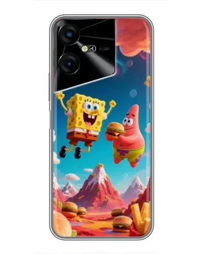 Чехол для TECNO POVA Neo 3 с картинкой «Космический фастфуд» Чехол для TECNO POVA Neo 3 с картинкой «Космический фастфуд»