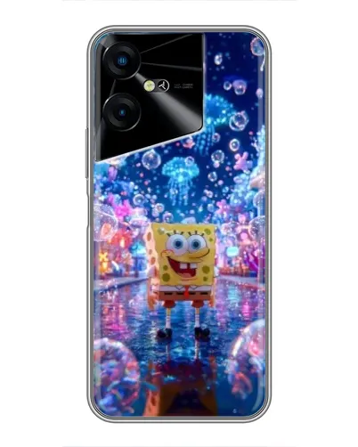 Чехол для TECNO POVA Neo 3 с картинкой «Неоновый океан» Чехол для TECNO POVA Neo 3 с картинкой «Неоновый океан»