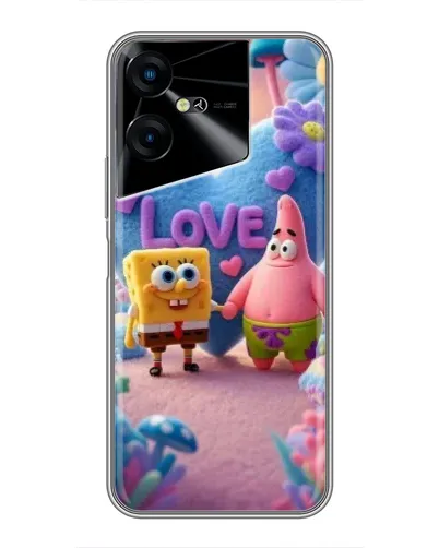 Чехол для TECNO POVA Neo 3 с картинкой «Губка Боб Патрик» Чехол для TECNO POVA Neo 3 с картинкой «Губка Боб Патрик»