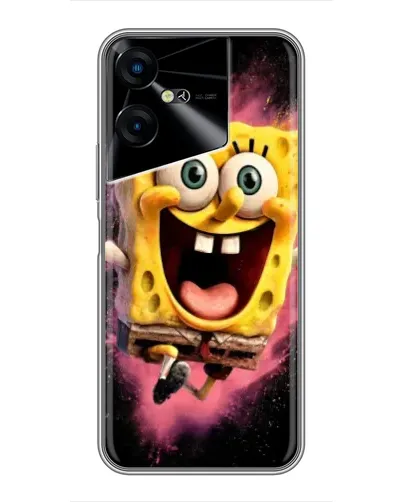 Чехол для TECNO POVA Neo 3 с картинкой «Взрывной Спанч Боб» Чехол для TECNO POVA Neo 3 с картинкой «Взрывной Спанч Боб»