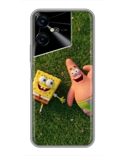 Чехол для TECNO POVA Neo 3 с картинкой «Друзья на лужайке» Чехол для TECNO POVA Neo 3 с картинкой «Друзья на лужайке»