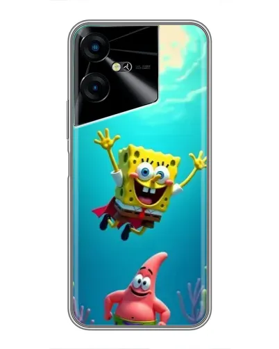 Чехол для TECNO POVA Neo 3 с картинкой «Спанч Боб под водой» Чехол для TECNO POVA Neo 3 с картинкой «Спанч Боб под водой»
