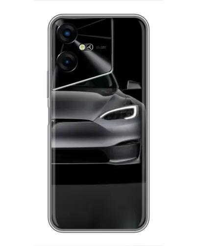 Чехол для TECNO POVA Neo 3 с картинкой «Tesla Model S Look» Чехол для TECNO POVA Neo 3 с картинкой «Tesla Model S Look»