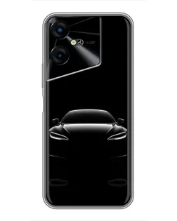Чохол для TECNO POVA Neo 3 з картинкою «Силует Tesla Night» Чохол для TECNO POVA Neo 3 з картинкою «Силует Tesla Night»