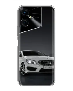 Чохол для TECNO POVA Neo 3 з картинкою «Mercedes AMG GT Silver» Чохол для TECNO POVA Neo 3 з картинкою «Mercedes AMG GT Silver»