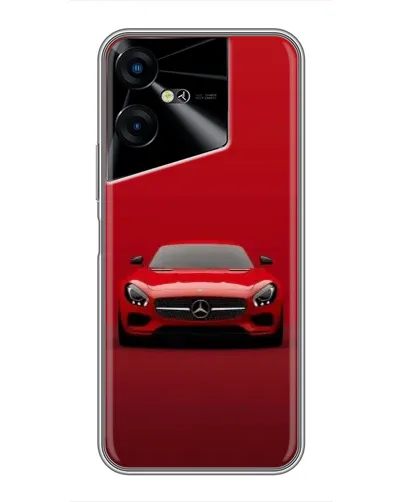 Чехол для TECNO POVA Neo 3 с картинкой «Красный Mercedes AMG» Чехол для TECNO POVA Neo 3 с картинкой «Красный Mercedes AMG»