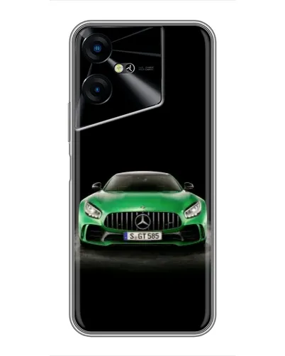 Чехол для TECNO POVA Neo 3 с картинкой «Mercedes — неоновый лого» Чехол для TECNO POVA Neo 3 с картинкой «Mercedes — неоновый лого»