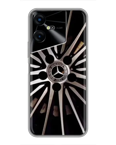 Чехол для TECNO POVA Neo 3 с картинкой «Диск Mercedes» Чехол для TECNO POVA Neo 3 с картинкой «Диск Mercedes»