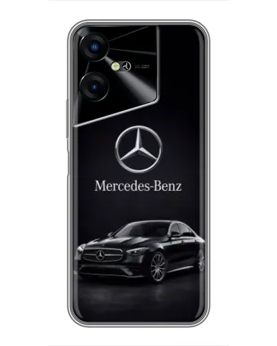 Чехол для TECNO POVA Neo 3 с картинкой «Mercedes — решетка радиатора» Чехол для TECNO POVA Neo 3 с картинкой «Mercedes — решетка радиатора»
