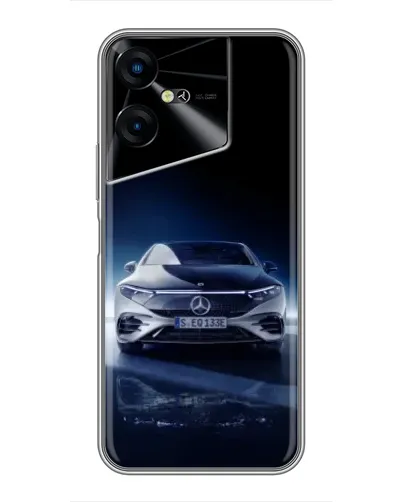 Чехол для TECNO POVA Neo 3 с картинкой «Ночной Mercedes EQ» Чехол для TECNO POVA Neo 3 с картинкой «Ночной Mercedes EQ»