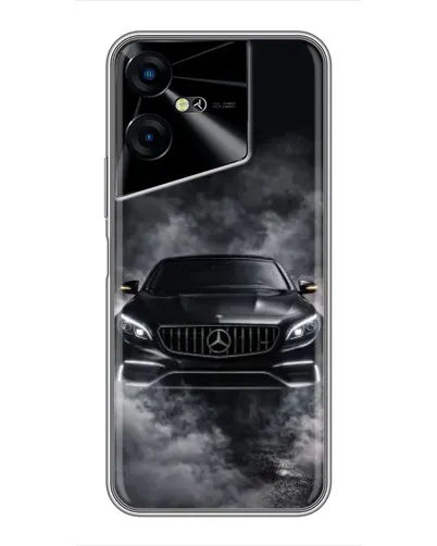 Чехол для TECNO POVA Neo 3 с картинкой «Mercedes в дыму» Чехол для TECNO POVA Neo 3 с картинкой «Mercedes в дыму»