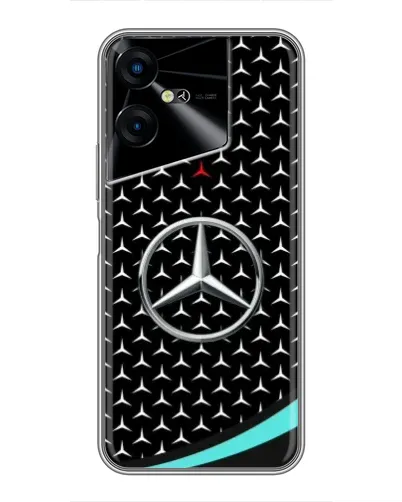 Чехол для TECNO POVA Neo 3 с картинкой «Mercedes — бирюзовый акцент» Чехол для TECNO POVA Neo 3 с картинкой «Mercedes — бирюзовый акцент»