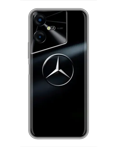Чехол для TECNO POVA Neo 3 с картинкой «Mercedes на металле» Чехол для TECNO POVA Neo 3 с картинкой «Mercedes на металле»