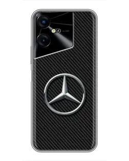 Чехол для TECNO POVA Neo 3 с картинкой «Карбоновый Mercedes стиль» Чехол для TECNO POVA Neo 3 с картинкой «Карбоновый Mercedes стиль»
