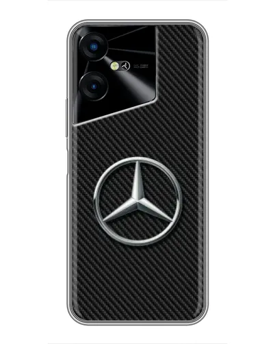 Чехол для TECNO POVA Neo 3 с картинкой «Карбоновый Mercedes стиль» Чехол для TECNO POVA Neo 3 с картинкой «Карбоновый Mercedes стиль»