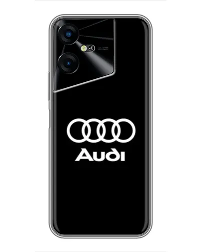 Чехол для TECNO POVA Neo 3 с картинкой «Классическое лого Audi» Чехол для TECNO POVA Neo 3 с картинкой «Классическое лого Audi»