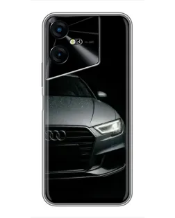 Чехол для TECNO POVA Neo 3 с картинкой «Audi — детализация кузова» Чехол для TECNO POVA Neo 3 с картинкой «Audi — детализация кузова»