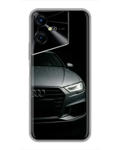 Чехол для TECNO POVA Neo 3 с картинкой «Audi — детализация кузова» Чехол для TECNO POVA Neo 3 с картинкой «Audi — детализация кузова»