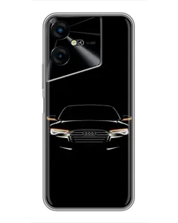 Чехол для TECNO POVA Neo 3 с картинкой «Audi — ночной контур» Чехол для TECNO POVA Neo 3 с картинкой «Audi — ночной контур»