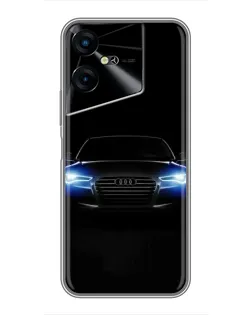 Чехол для TECNO POVA Neo 3 с картинкой «Audi в неоне» Чехол для TECNO POVA Neo 3 с картинкой «Audi в неоне»