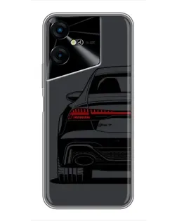 Чехол для TECNO POVA Neo 3 с картинкой «Задняя часть Audi — арт» Чехол для TECNO POVA Neo 3 с картинкой «Задняя часть Audi — арт»