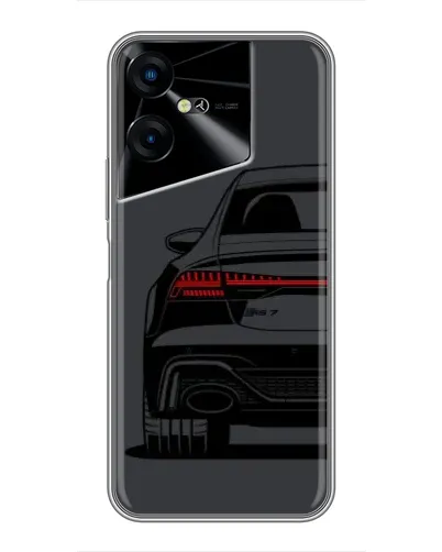 Чехол для TECNO POVA Neo 3 с картинкой «Задняя часть Audi — арт» Чехол для TECNO POVA Neo 3 с картинкой «Задняя часть Audi — арт»