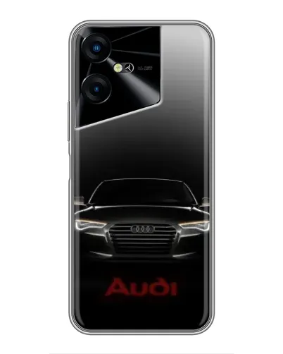 Чехол для TECNO POVA Neo 3 с картинкой «Audi — градиентный контур» Чехол для TECNO POVA Neo 3 с картинкой «Audi — градиентный контур»
