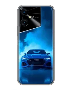 Чехол для TECNO POVA Neo 3 с картинкой «Audi — голубая энергия» Чехол для TECNO POVA Neo 3 с картинкой «Audi — голубая энергия»
