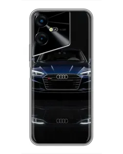 Чехол для TECNO POVA Neo 3 с картинкой «Audi — ночное отражение» Чехол для TECNO POVA Neo 3 с картинкой «Audi — ночное отражение»
