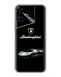 Чохол для TECNO POVA Neo 3 з картинкою «Логотип Lamborghini класика»