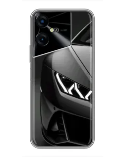 Чохол для TECNO POVA Neo 3 з картинкою «Lamborghini фари деталізація»