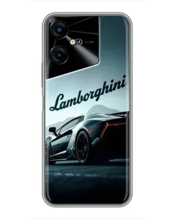 Чохол для TECNO POVA Neo 3 з картинкою «Класичний Lamborghini надпис»