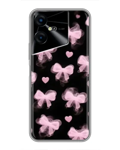 Чехол для TECNO POVA Neo 3 с картинкой «Геометрия банта»