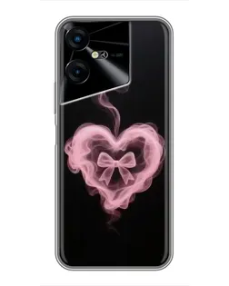Чехол для TECNO POVA Neo 3 с картинкой «Дымчатое сердце» Чехол для TECNO POVA Neo 3 с картинкой «Дымчатое сердце»