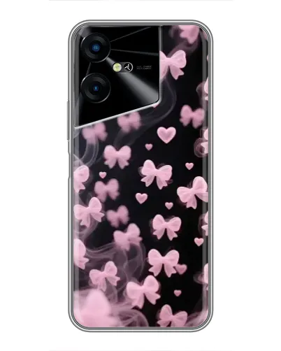Чехол для TECNO POVA Neo 3 с картинкой «Неоновое кружево»