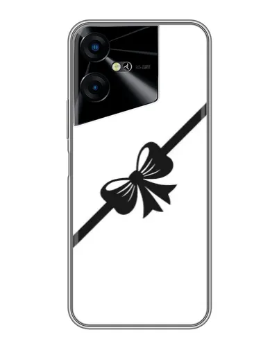 Чехол для TECNO POVA Neo 3 с картинкой «Диагональный бант»