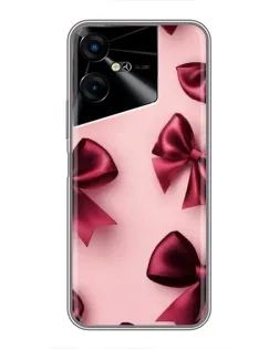 Чехол для TECNO POVA Neo 3 с картинкой «Бордовый атлас» Чехол для TECNO POVA Neo 3 с картинкой «Бордовый атлас»