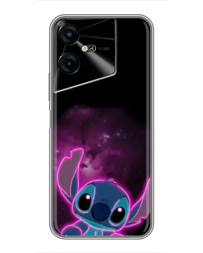 Чехол для TECNO POVA Neo 3 с картинкой «Неоновый Stitch»